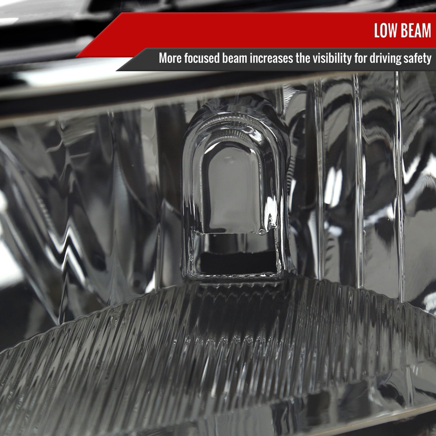 2007-2013 GMC Sierra 1500/ 2500HD 3500HD Factory Headlights Chrome/Light Smoke