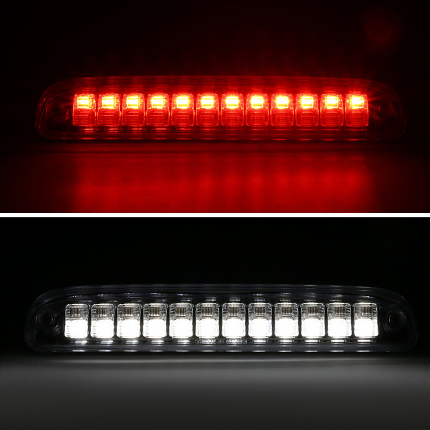 1993-2016 Ford F-250/350/450/550/ Ford Ranger LED 3rd Brake Tail Light Chrome