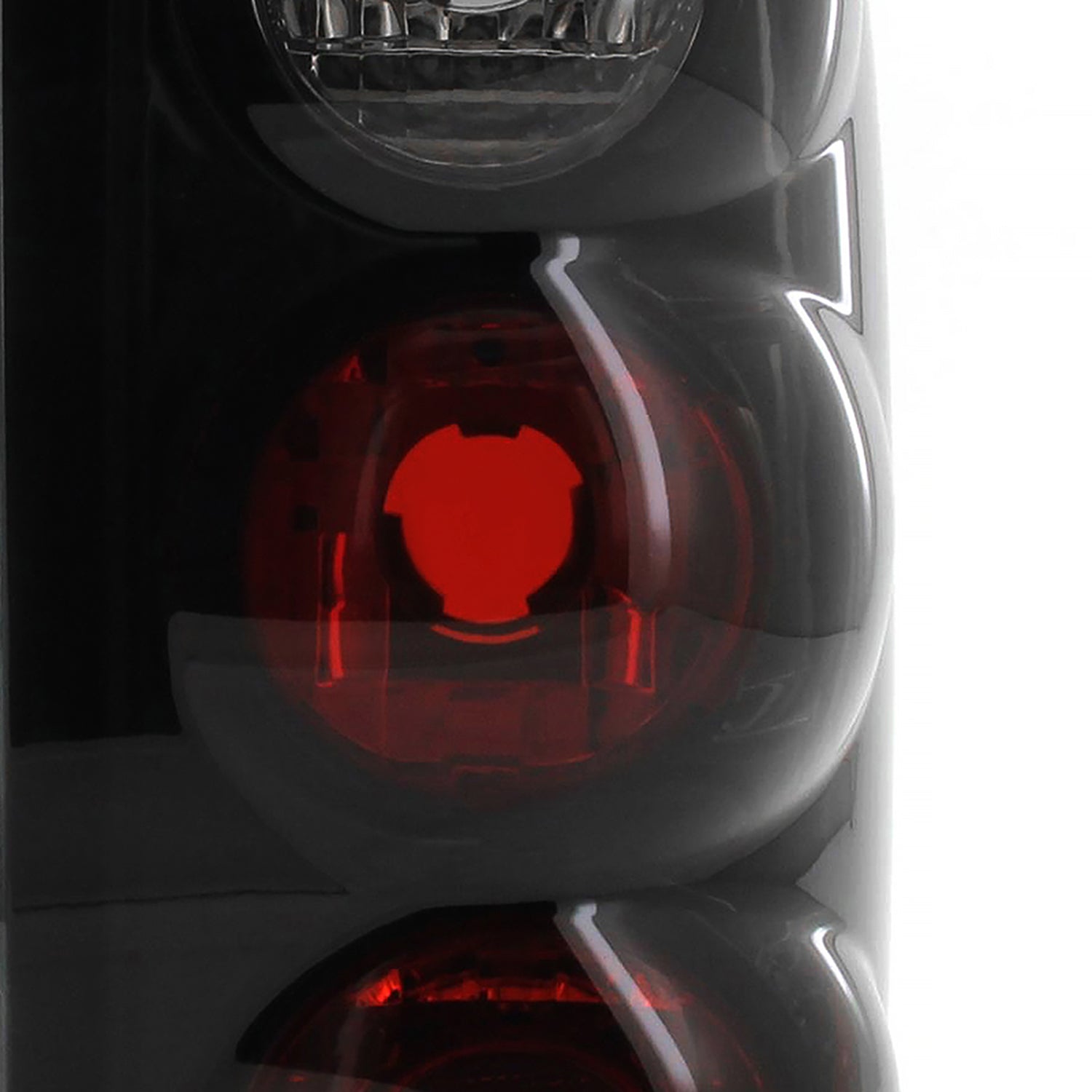 1995-1997 Ford Explorer Tail Lights Glossy Black Housing/Smoke Lens