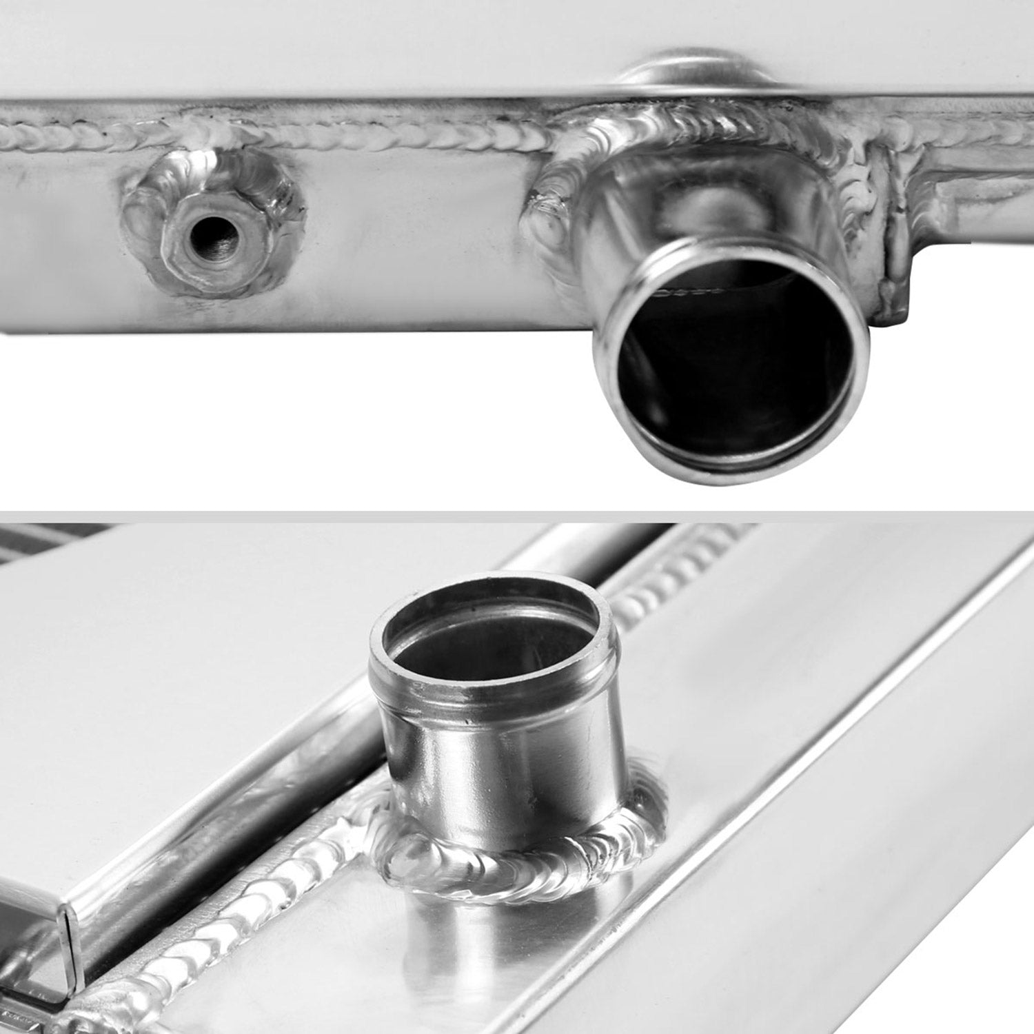 1967-1970 Ford Mustang/ Mercury Cougar 3Row Radiator Dual Shroud Fan