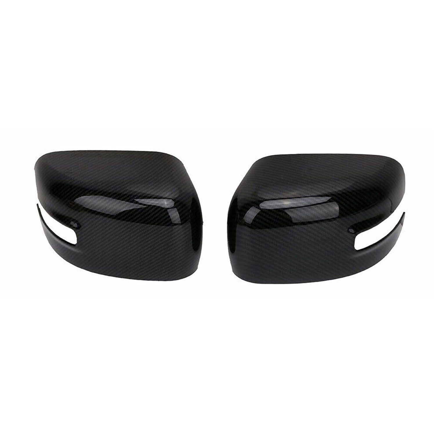 2015-2024 Jeep Renegade Side Mirror Cover Caps Carbon Fiber Black 2 Pcs