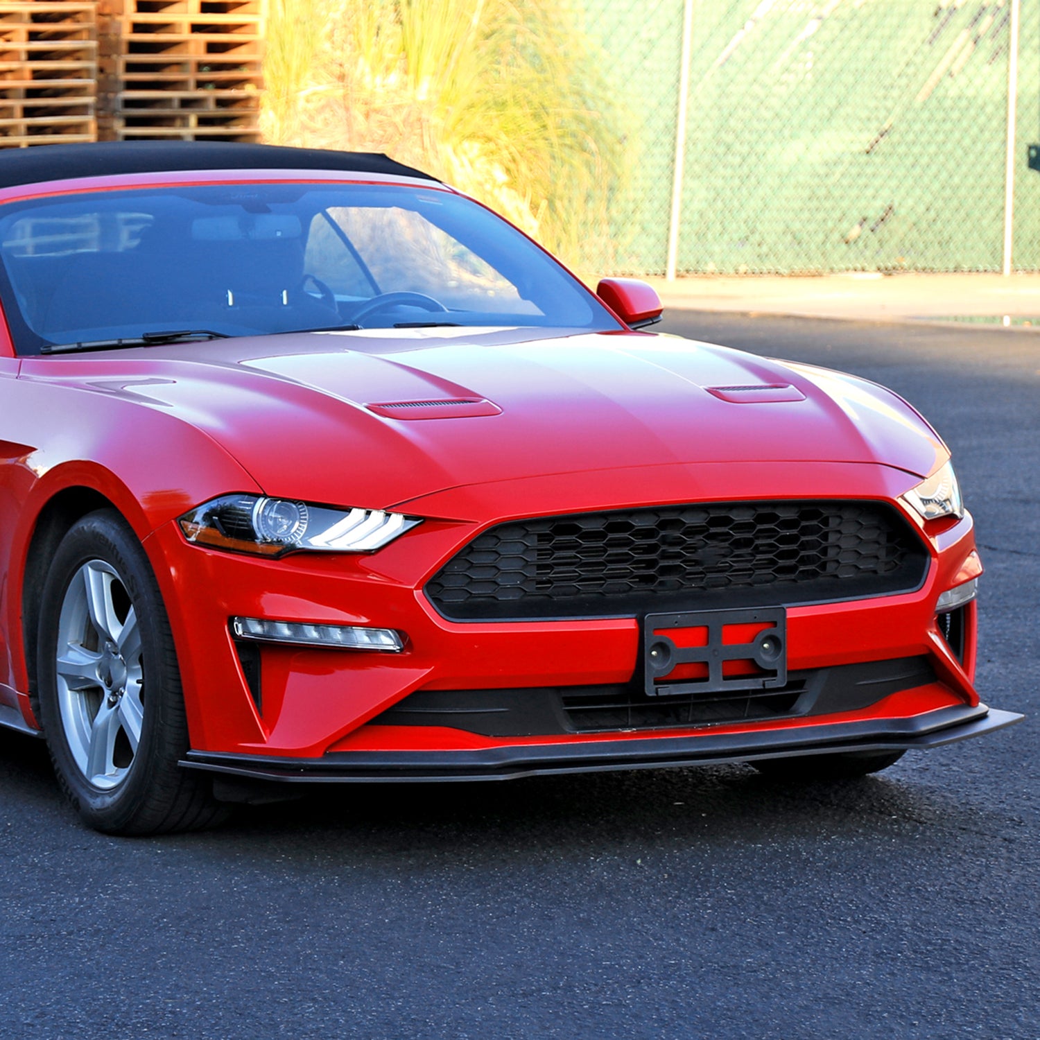 2018-2019 Ford Mustang GT/EcoBoost Polypropylene GT Style Bumper Lip