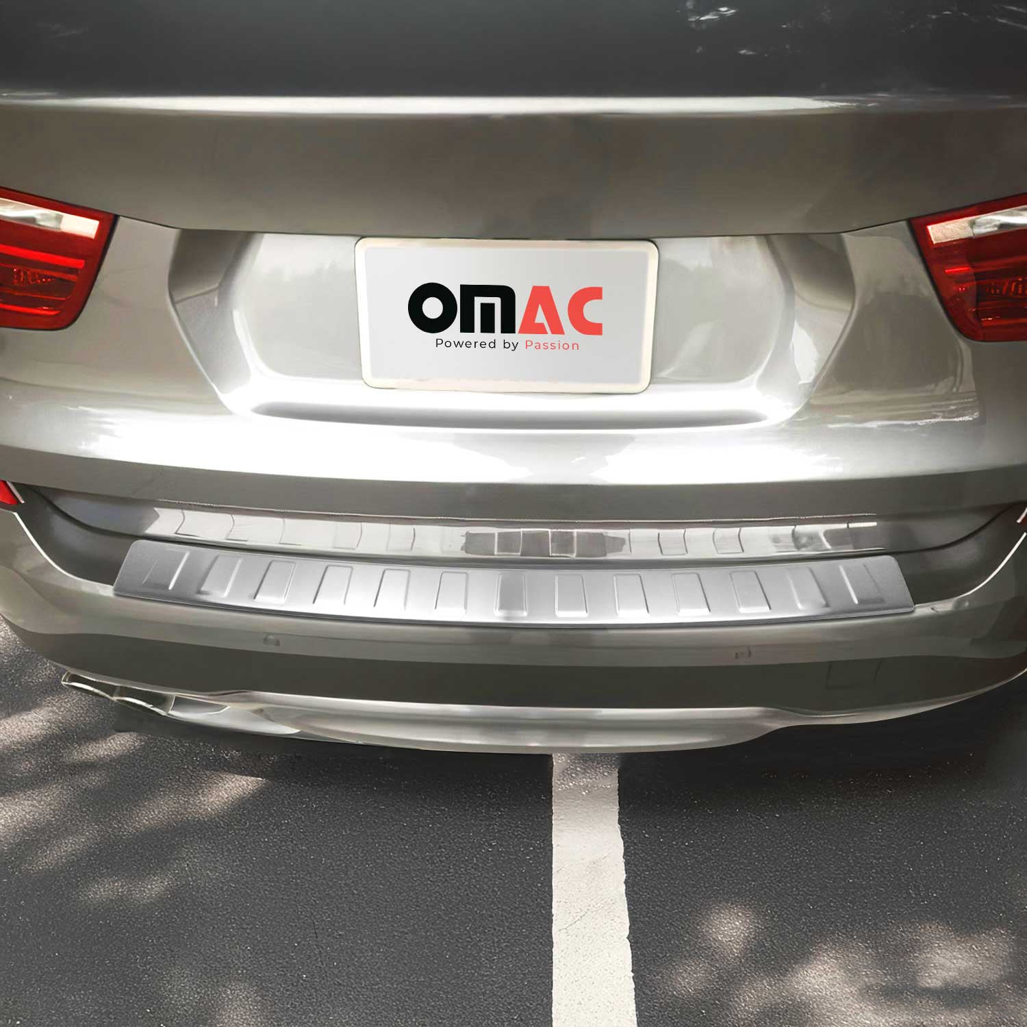 2015-2021 VW Golf Mk7 Rear Bumper Guard Stainless Steel Brushed