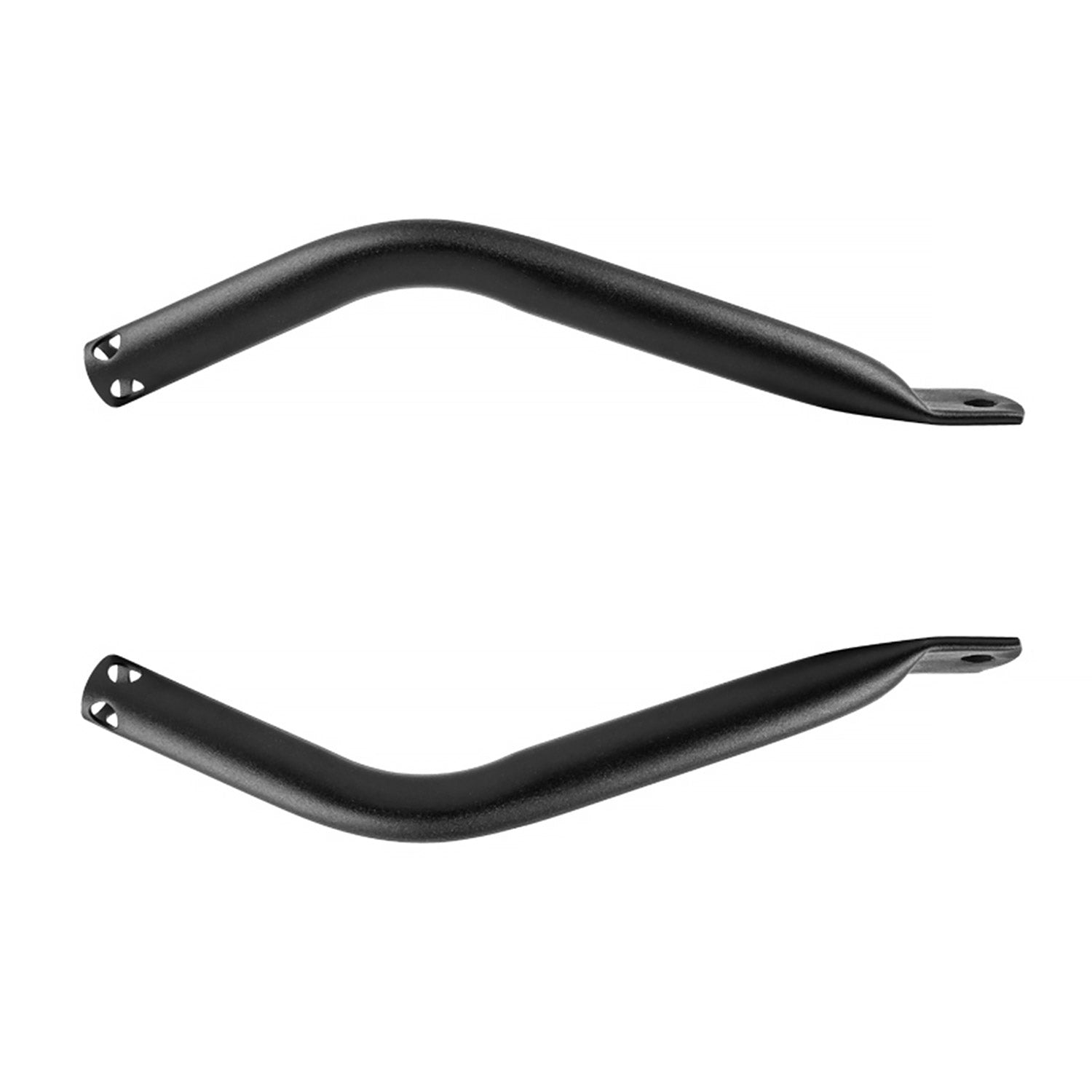 1997-2018 Jeep Wrangler TJ/JK Quick Release Black Steel Square Side Mirrors