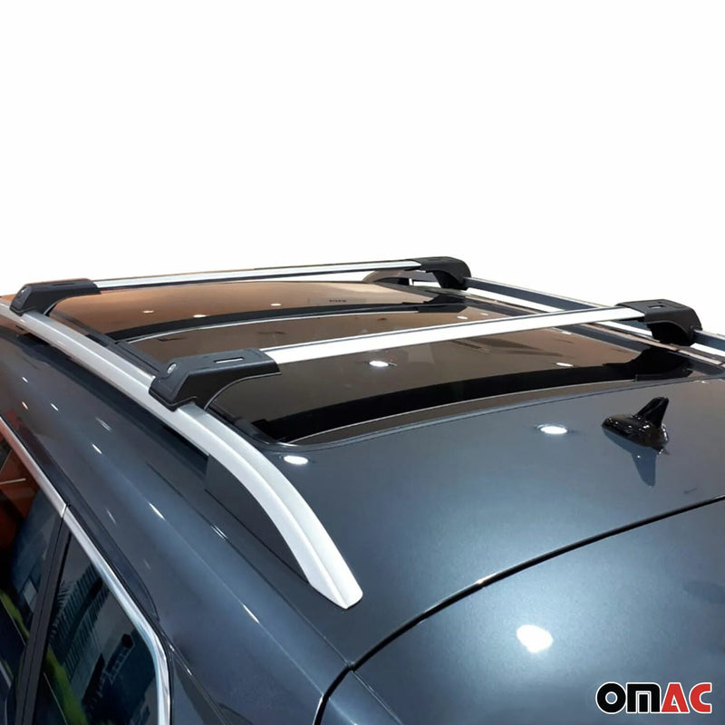 2014-2018 Subaru Forester Roof Rack Cross Bars Silver