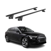2019-2023 Audi e-tron Quattro Roof Rack Cross Bars Black