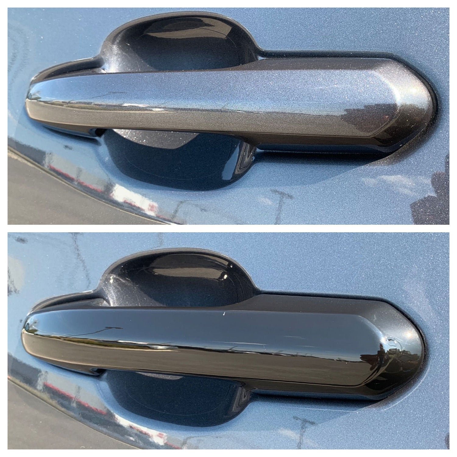 2019-2024 Toyota Highlander / RAV4 Door Handle Cover Gloss Black 4Pcs ABS Plastic