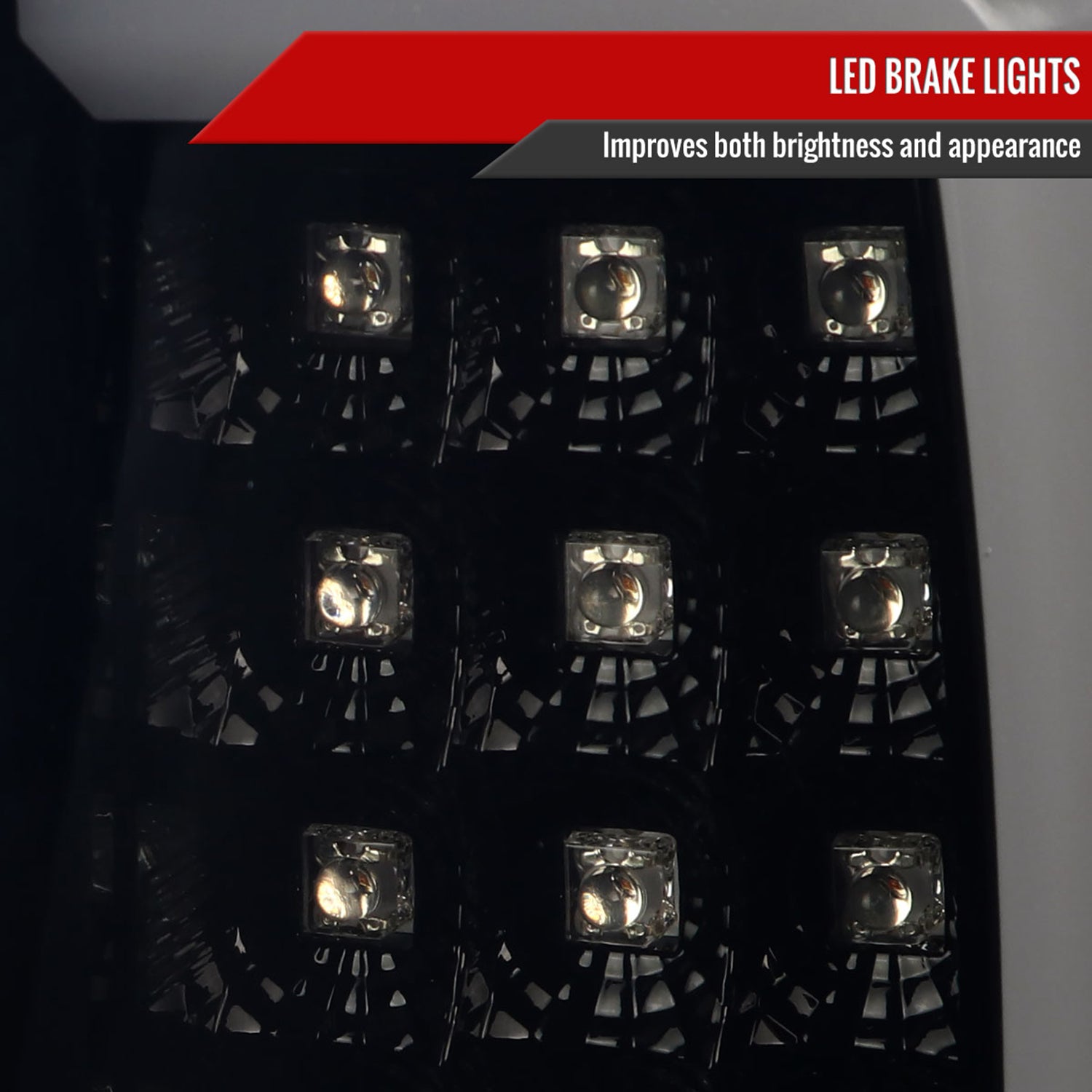 2002-2006 Dodge RAM 1500 2500 3500 LED Tail Lights -G2 Glossy Black/Smoke Lens