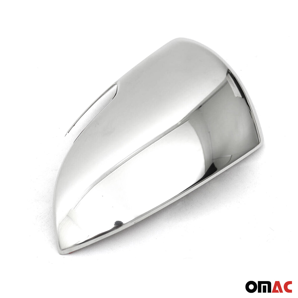2018-2023 Kia Rio Side Mirror Cover Caps Stainless Steel Silver 2 Pcs