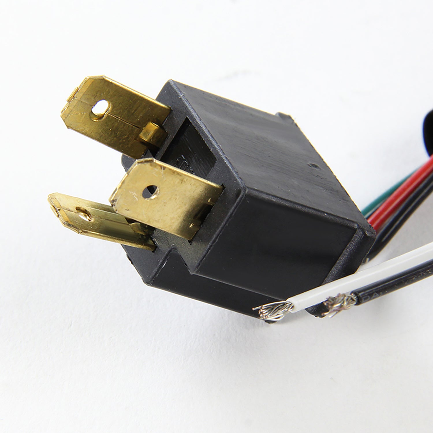 Universal 7" Round Cree LED Blue Rim Halo Projector Headlight - 1PC Chrome/Clear