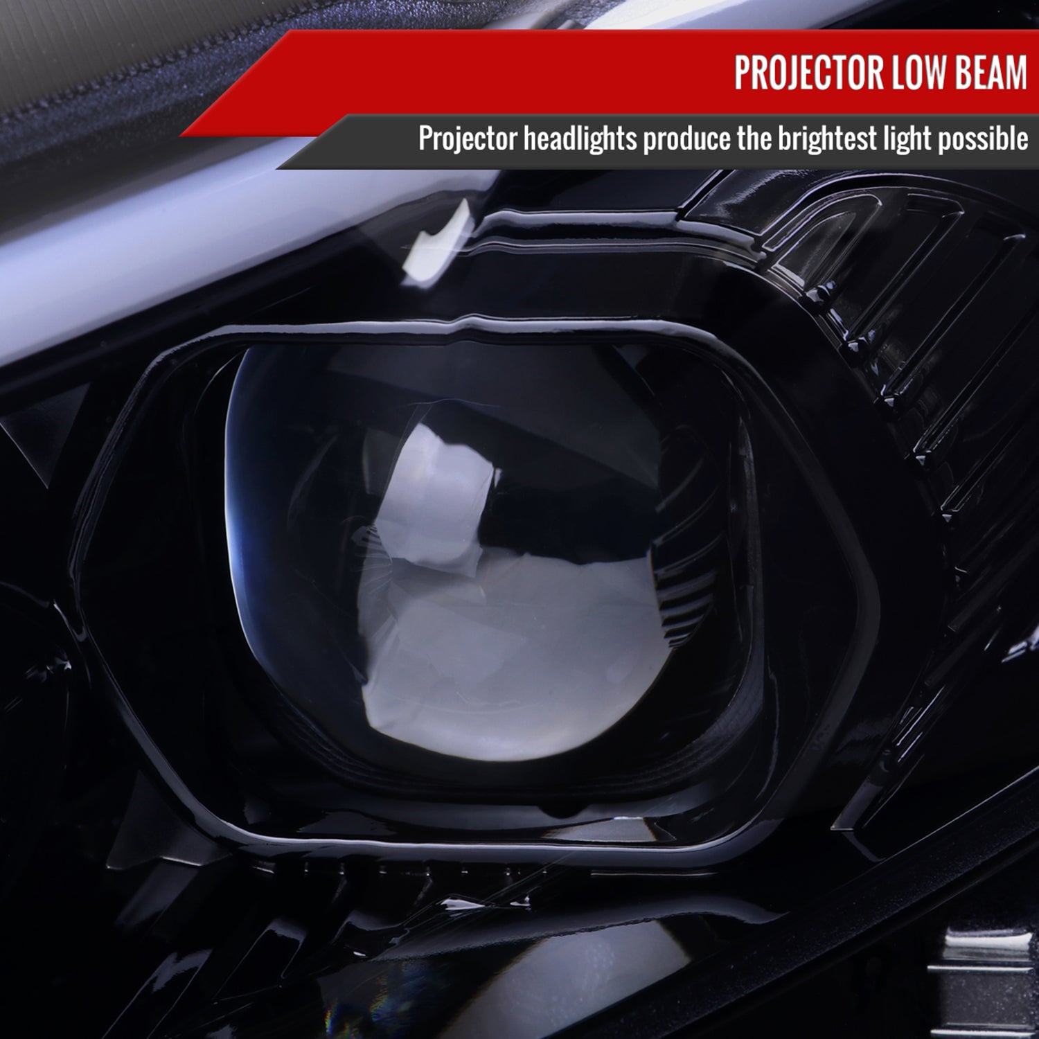 2013-2016 Ford Fusion Sequential Turn Signal Projector Headlights Smoke