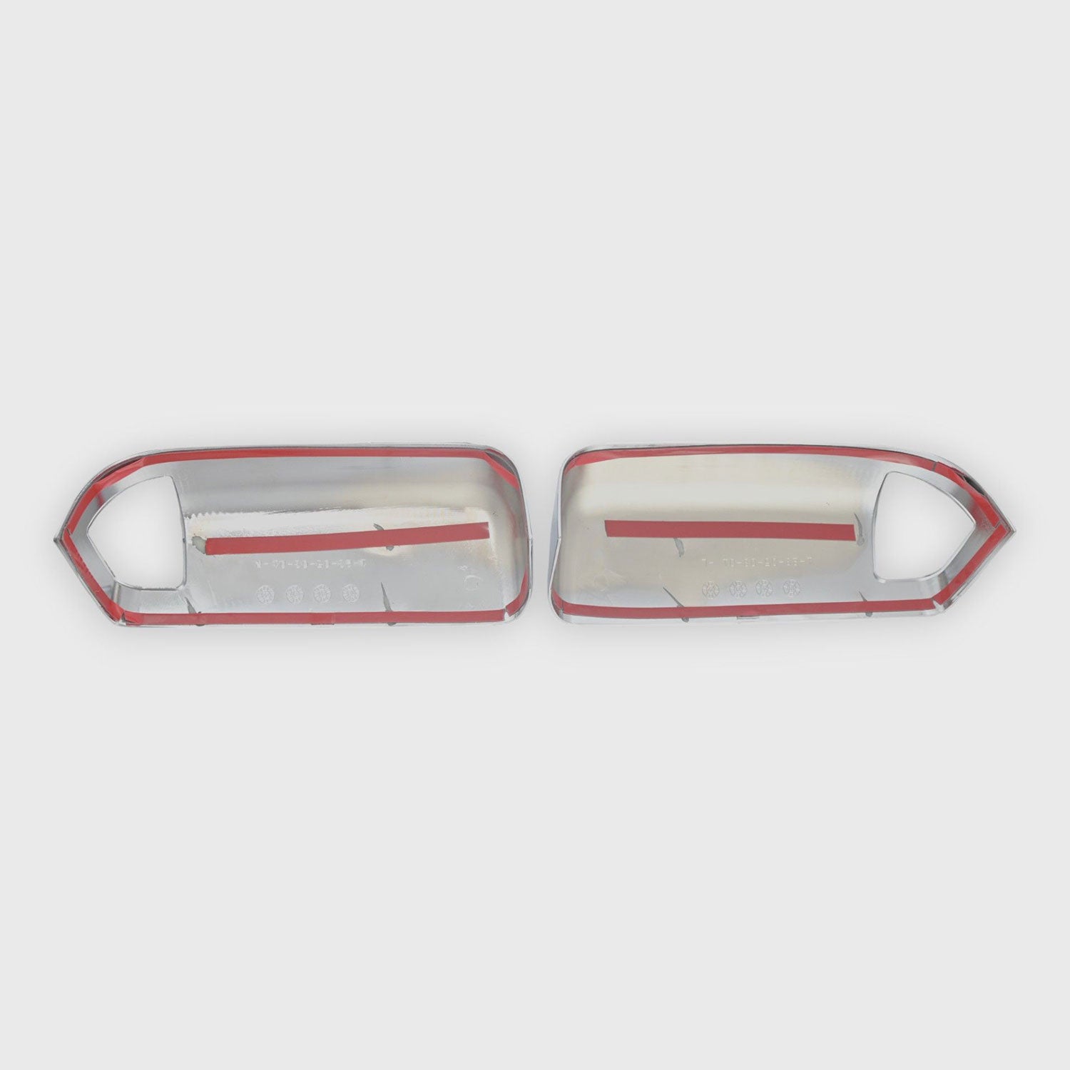 2010-2022 RAM RAM 2500/3500 Mirror Cover Caps Chrome 2Pcs ABS Plastic