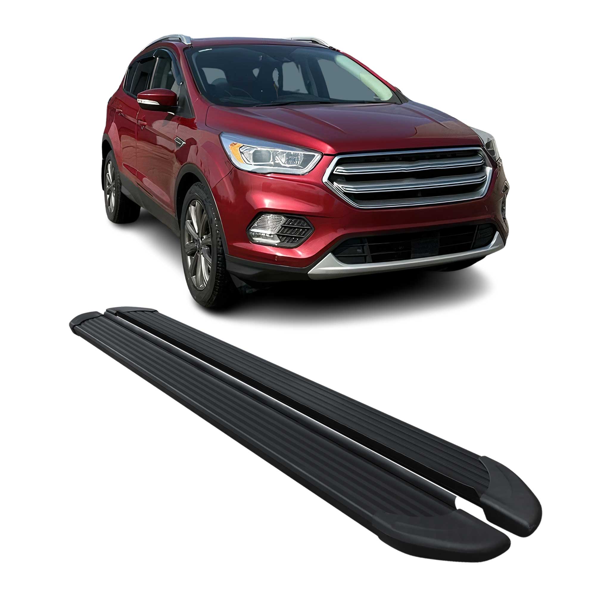 2013-2025 Ford Escape Nerf Bar Side Step Running Boards Alu 2x