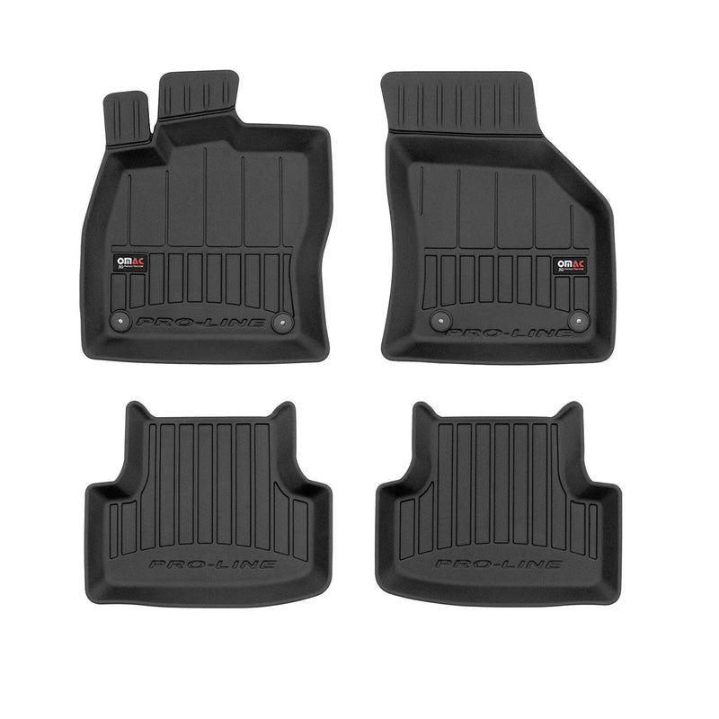 2017-2019 VW Golf Alltrack Mk7 Premium Floor Mats Liners Full Set All Weather Heavy Duty