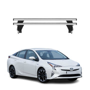 2016-2018 Toyota Prius Roof Rack Cross Bars Silver