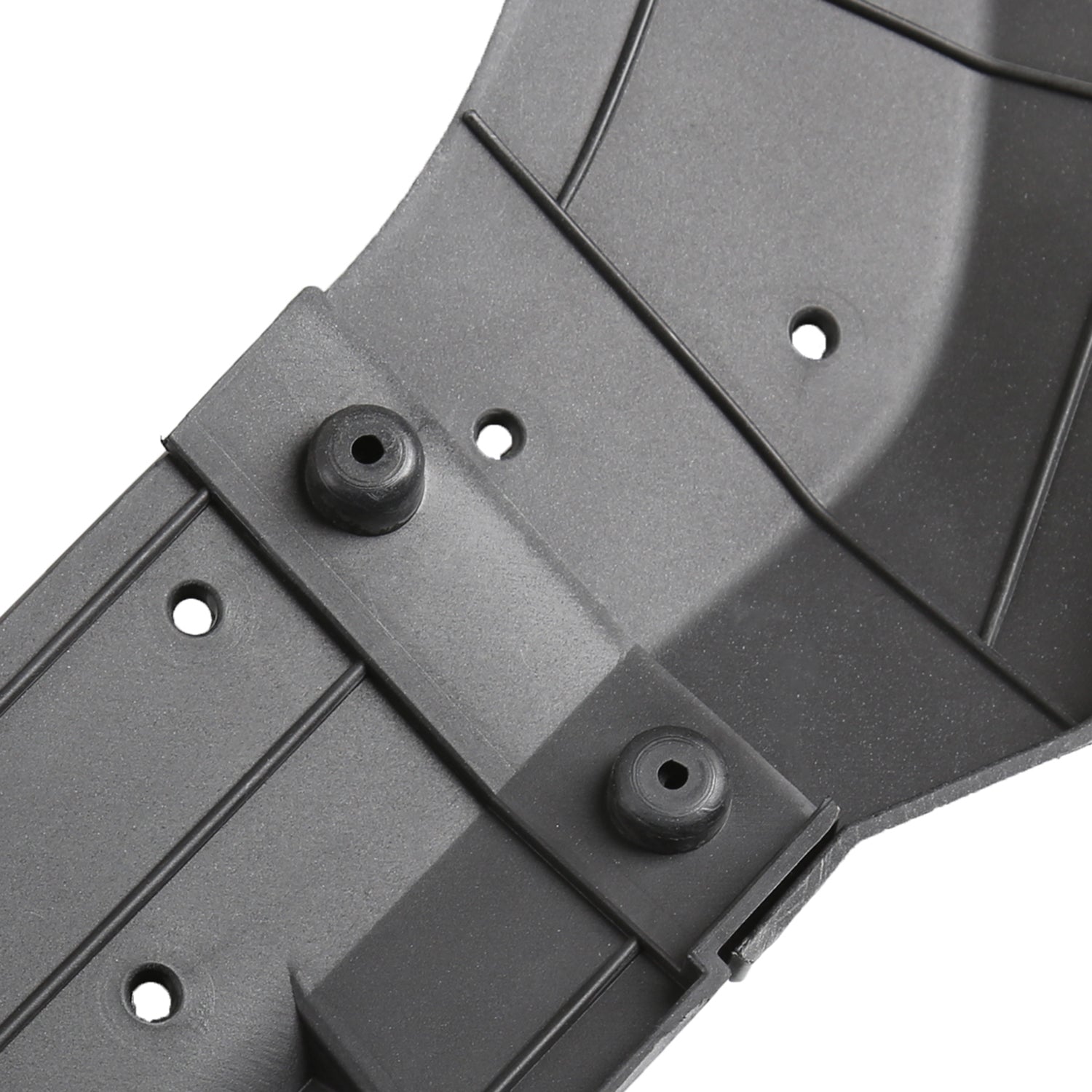 2018-2020 Honda Accord Glossy Black Polypropylene 3Pcs Front Bumper Lip