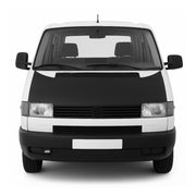 1993-2003 VW Eurovan Car Bonnet Mask Hood Bra Short End Black Full Coverage