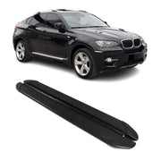 2008-2014 BMW X6 E71 Running Boards Side Steps Black