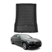 2016-2022 BMW 7 Series G12 Long Sedan Premium Cargo Liner Trunk Mat All Weather Heavy Duty Black