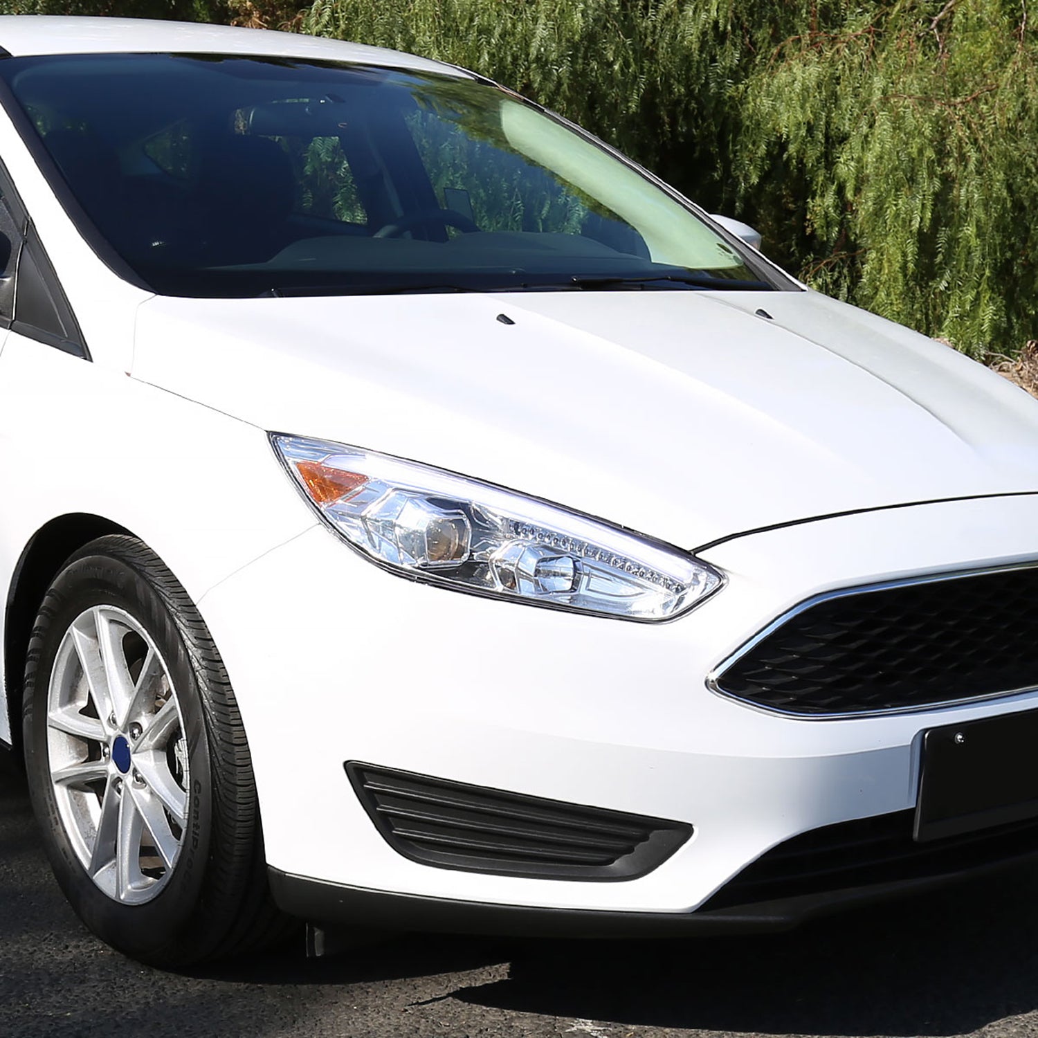 2015-2018 Ford Focus LED Sequential Signal Projector Headlights Chrome/Clear