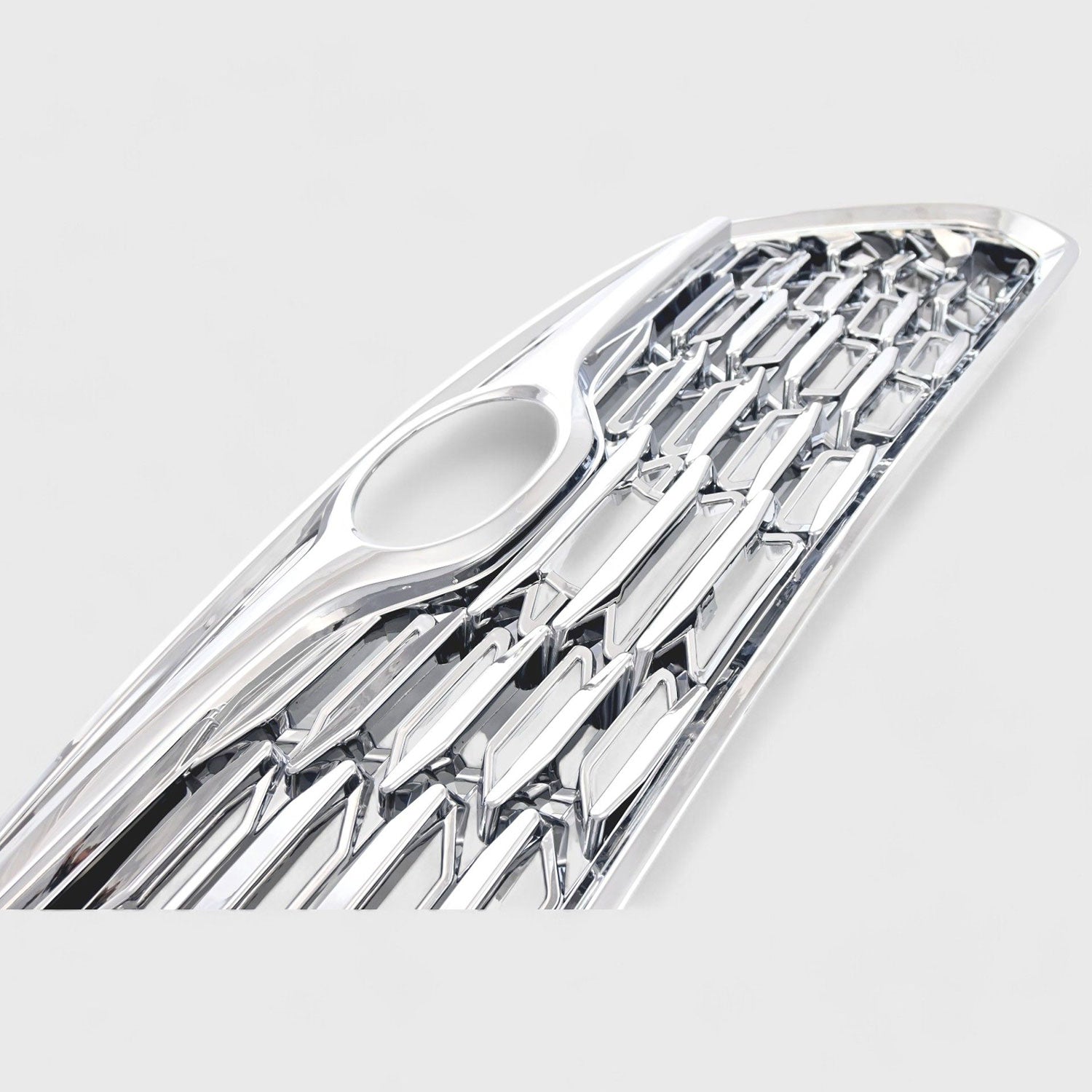 2020-2024 Toyota Highlander Grille Overlay Chrome 1Pcs ABS Plastic