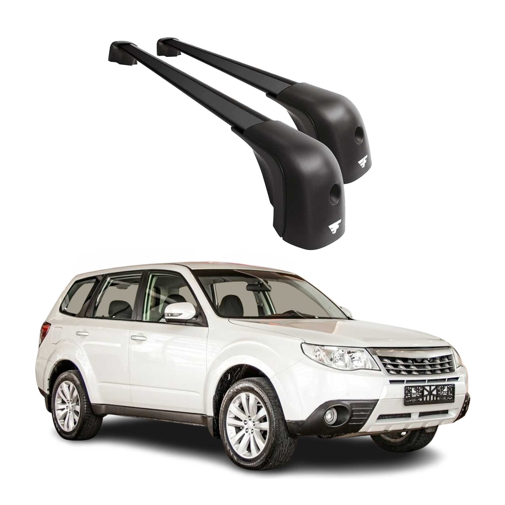 2009-2019 Subaru Forester OE Style Roof Racks Cross Bars Black