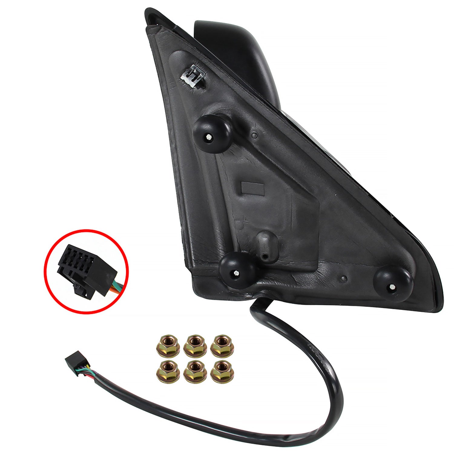 2009-2012 Dodge RAM 1500 Adjustable Heated & Manual Extendable Towing Mirrors