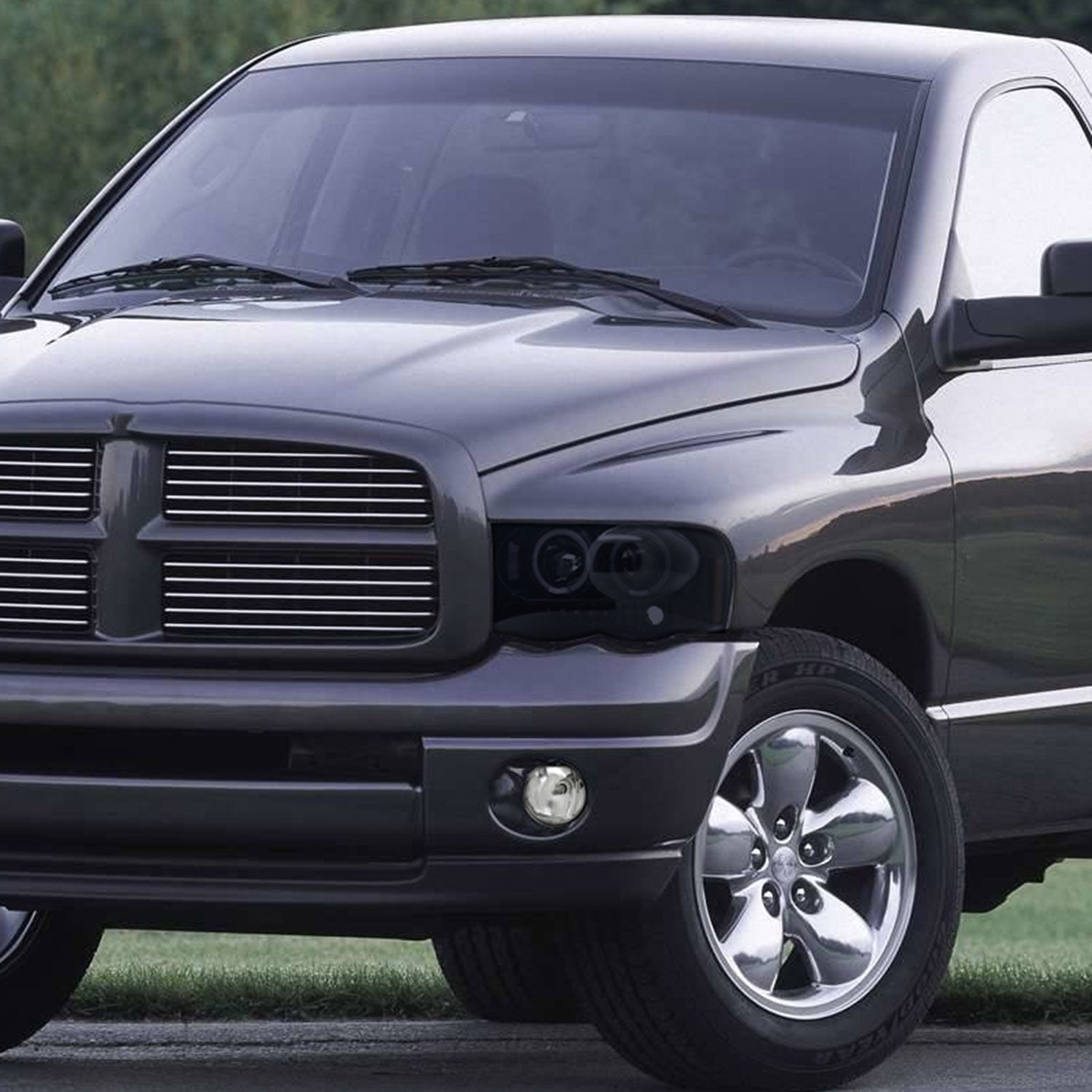 2002-2009 Dodge RAM/Durango 9006 Fog Lights Kit Chrome Housing/Clear Lens