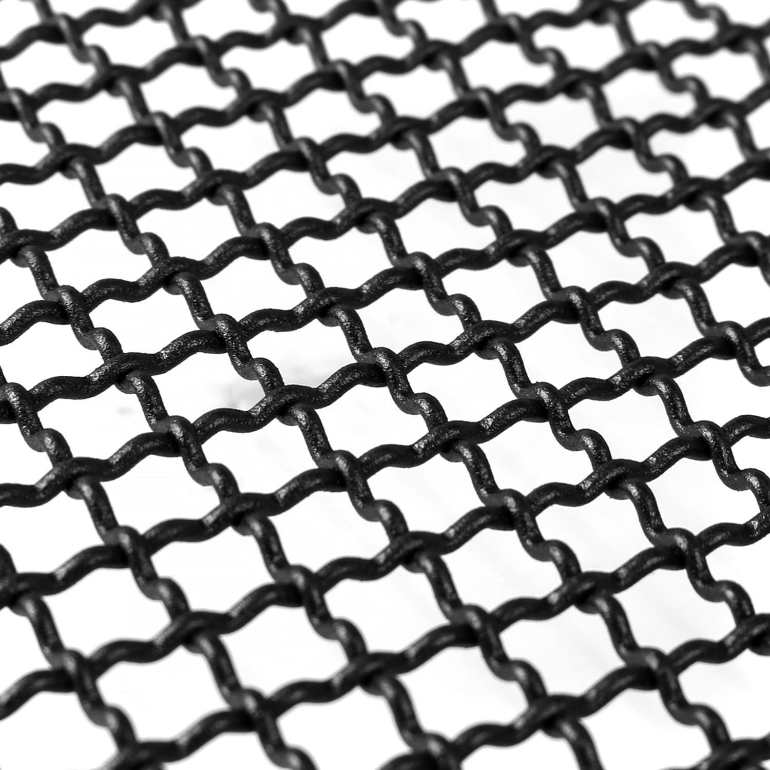 2007-2013 GMC Sierra 1500 NBS Rivet Style Black S.Steel Mesh Grille Insert