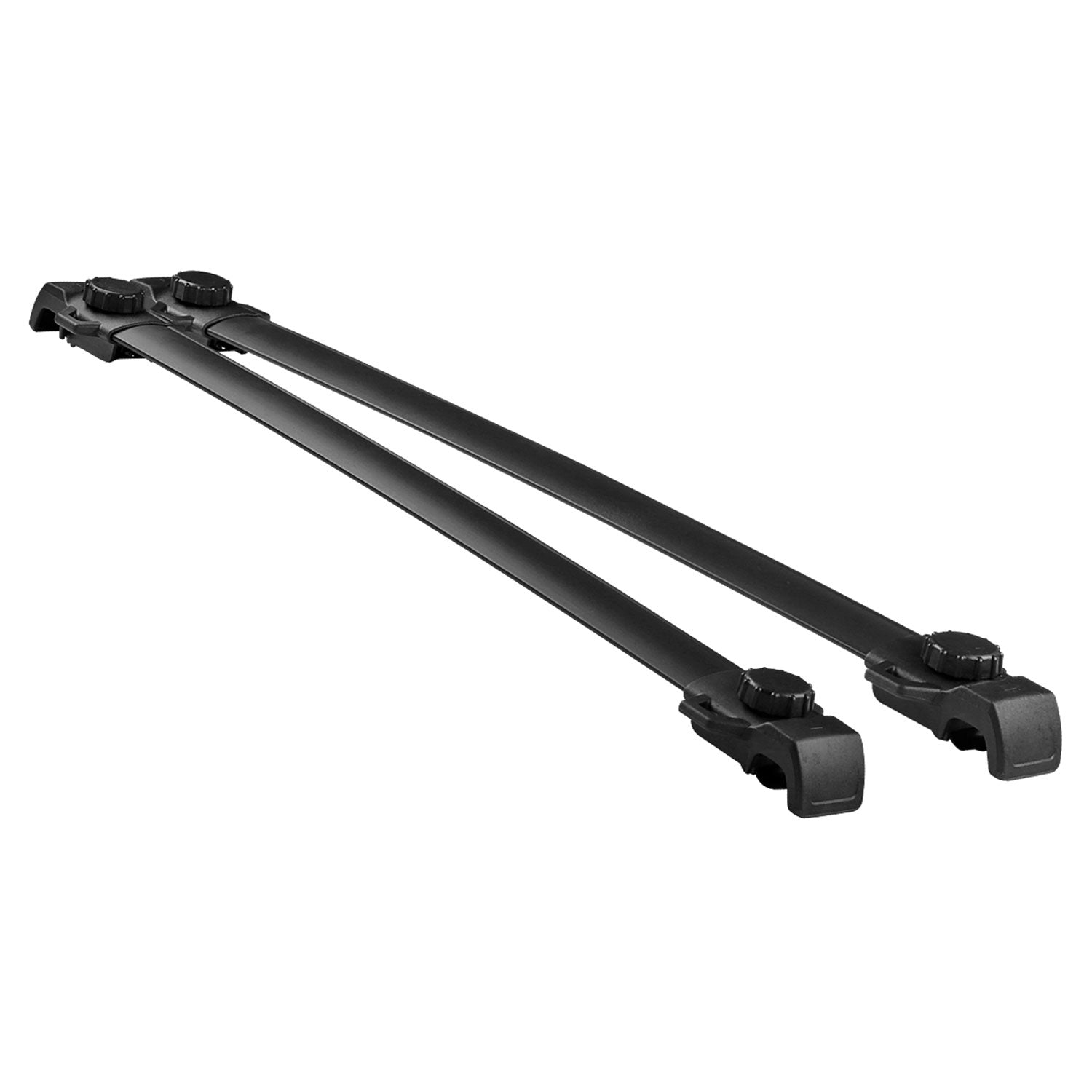 2007-2017 Jeep Patriot Black Aluminum Roof Rack Cross Bars
