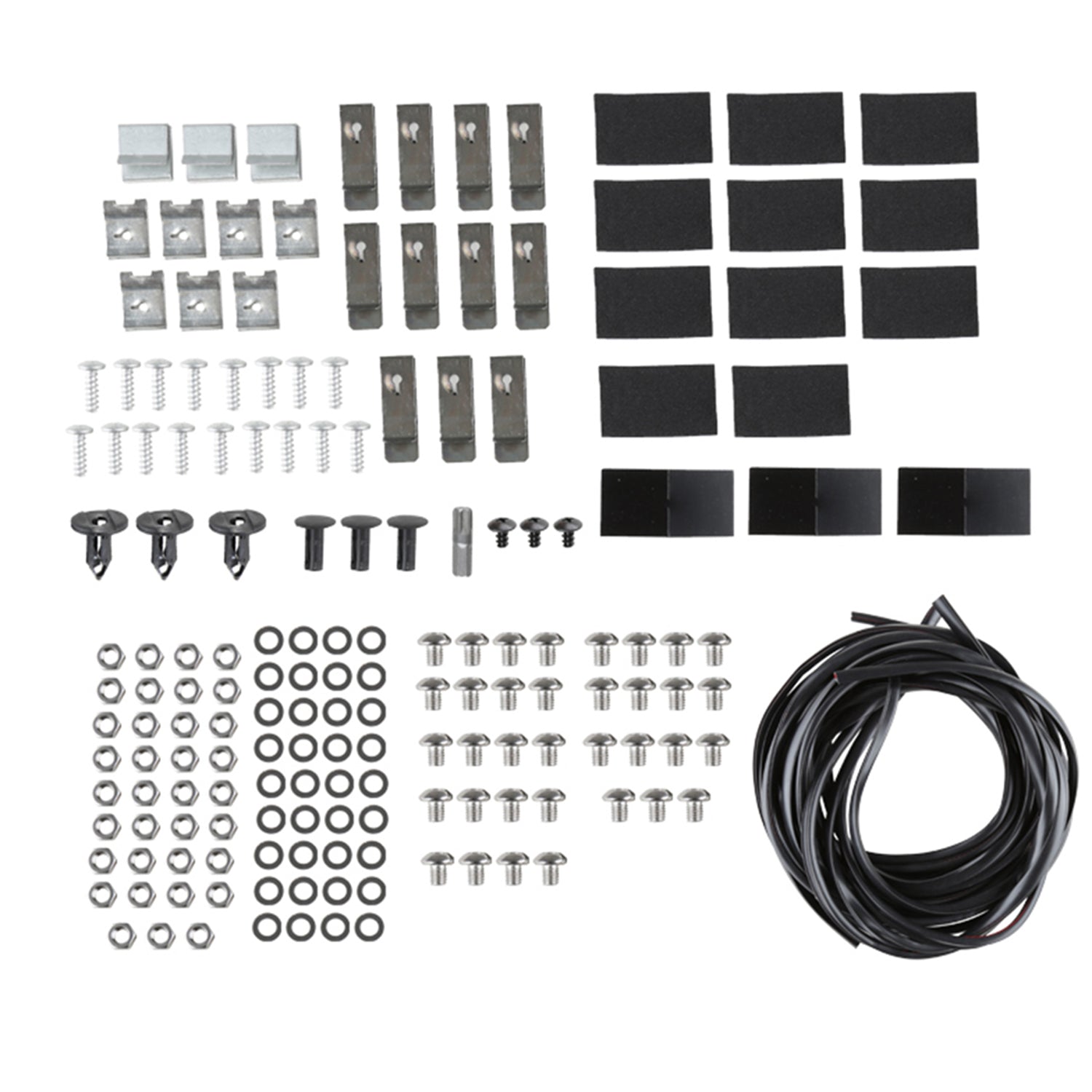 2015-2017 Ford F-150 Styleside Textured Rivet Style Fender Flares