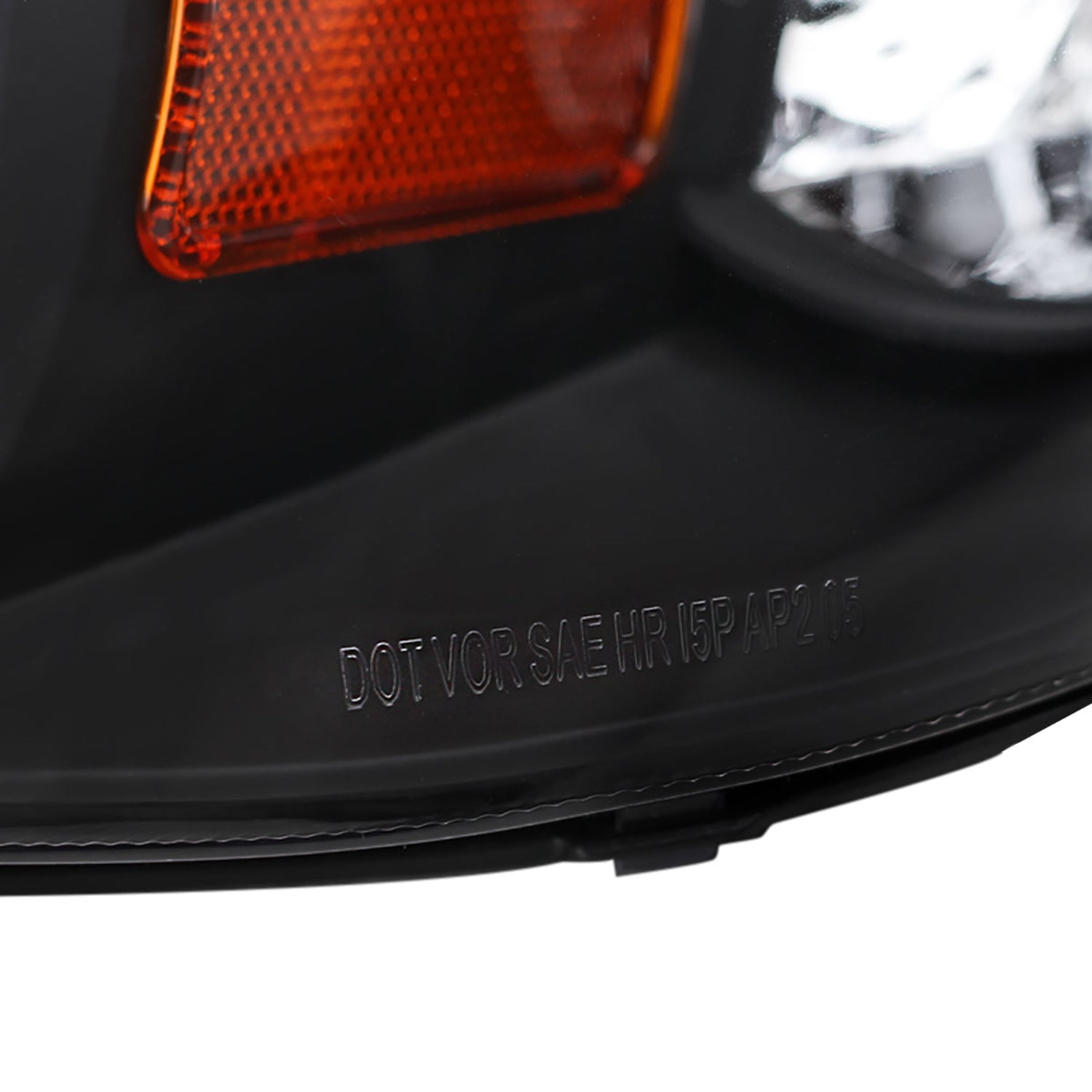 2005-2010 Chevy Cobalt Pontiac Pursuit Factory Crystal Headlights Matt Black