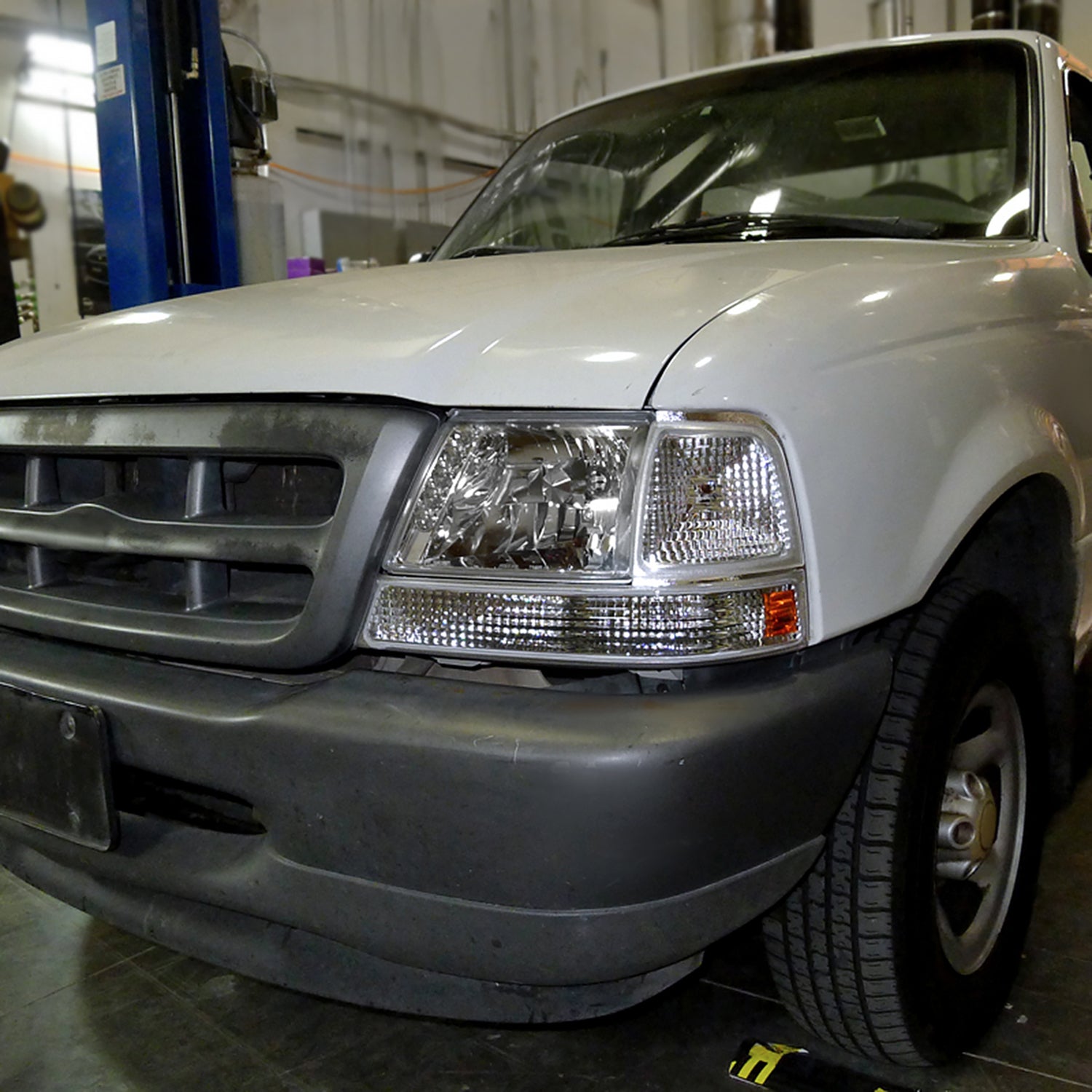 1998-2000 Ford Ranger Factory Style Headlights Chrome Housing/Clear Lens