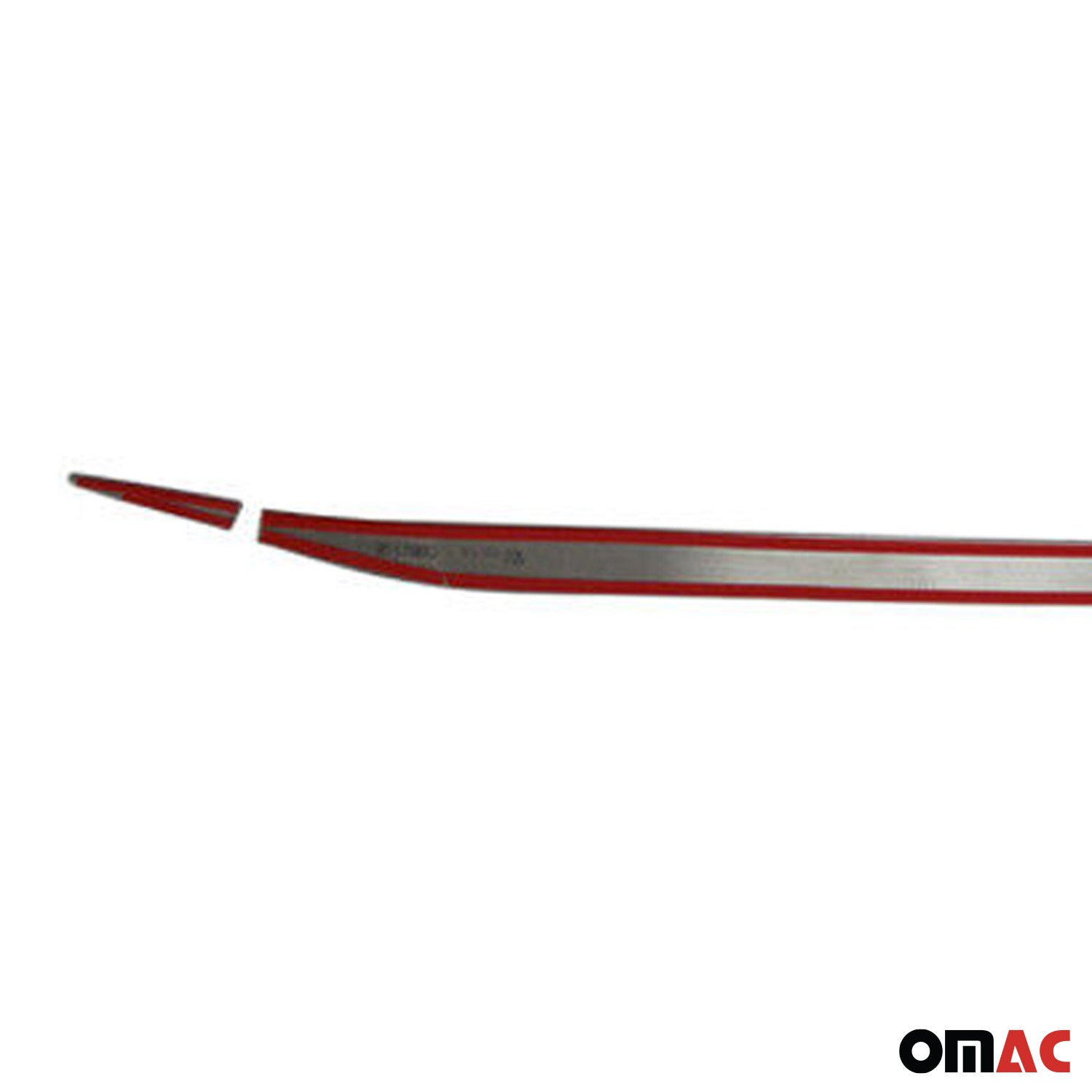 2015-2018 Jeep Renegade Rear Trunk Molding Trim for Jeep Renegade 2015-2018 Steel Silver 3 Pcs