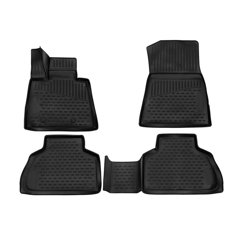 2019-2025 BMW X5 G05 Floor Mats Liners Full Set All Weather Black