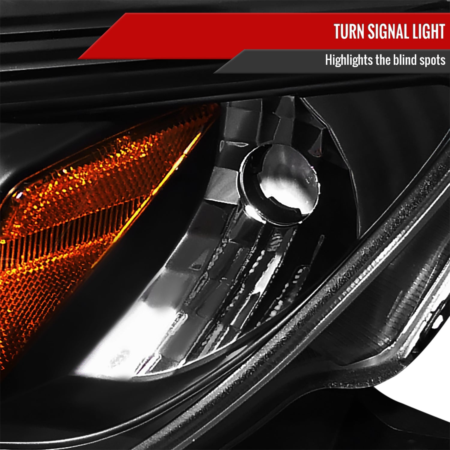 2000-2003 Honda S2000 AP1 Dual Halo Projector Headlights Matte Black/Clear