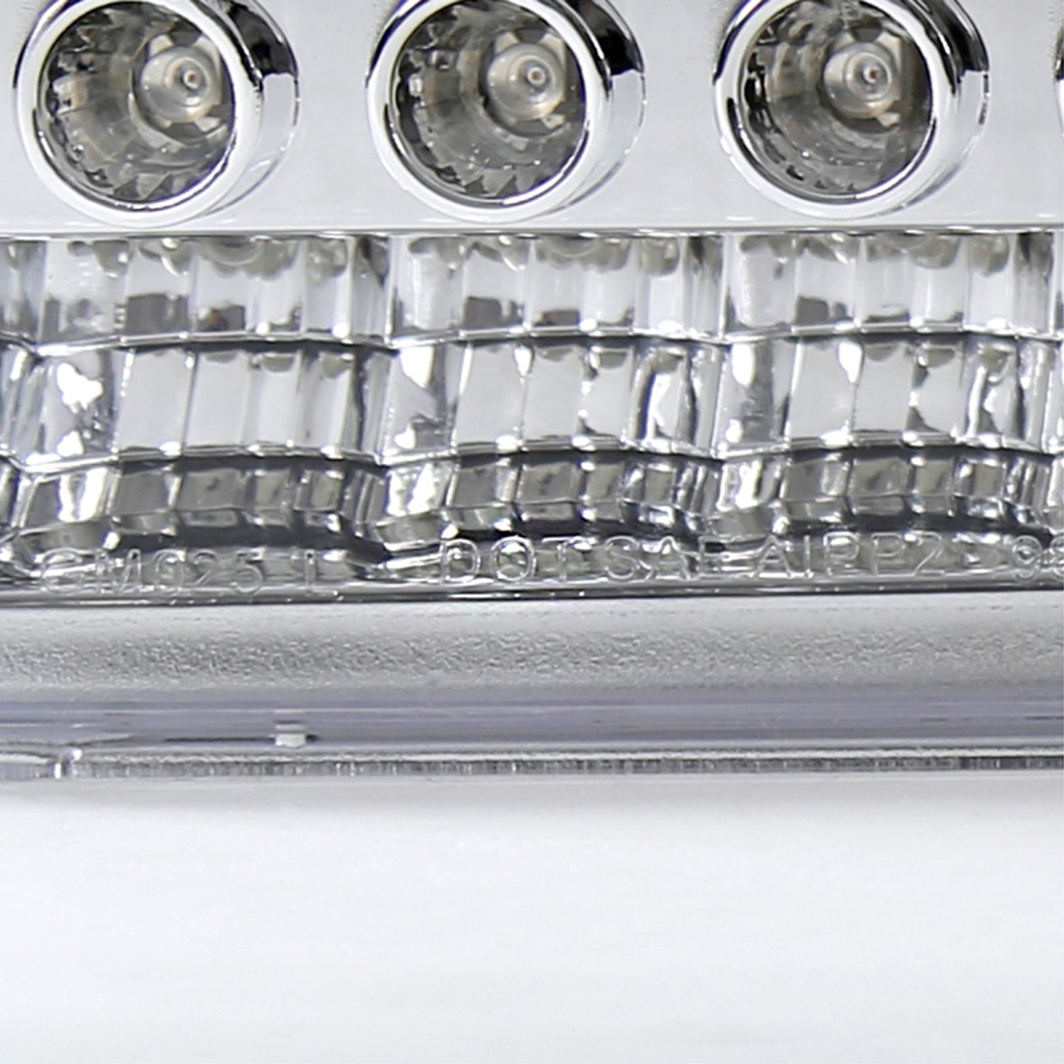 1998-2004 Chevy S10/ GMC Sonoma LED Bumper Lights Chrome Housing/Clear Lens
