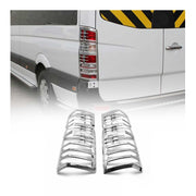 2006-2018 Mercedes Sprinter W906 Trunk Tail Light Trim Frame Chrome 2 Pcs