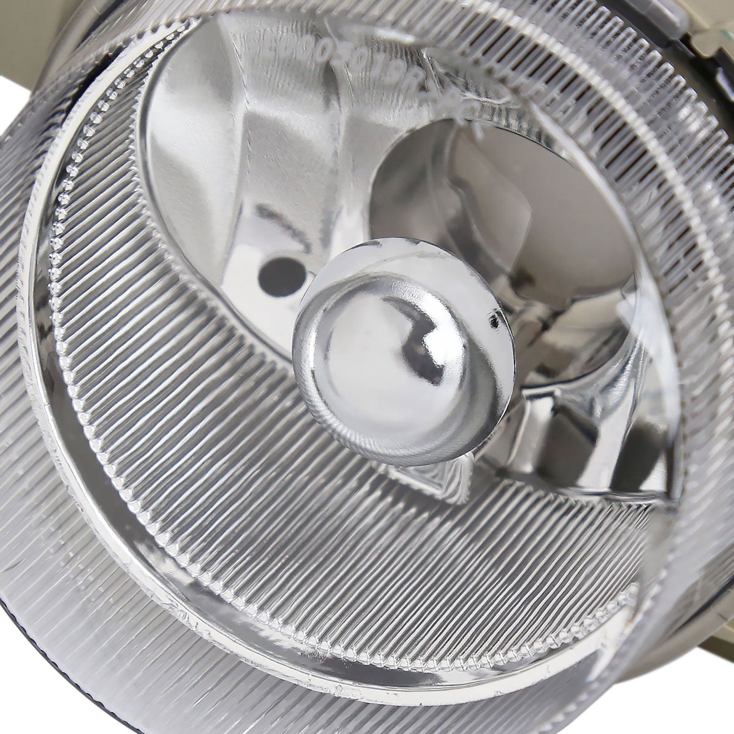 1993-1997 Honda Civic Del Sol Fog Lights Chrome Housing/Clear Lens