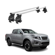 2014-2024 Nissan Navara D23 Roof Rack Cross Bars Silver