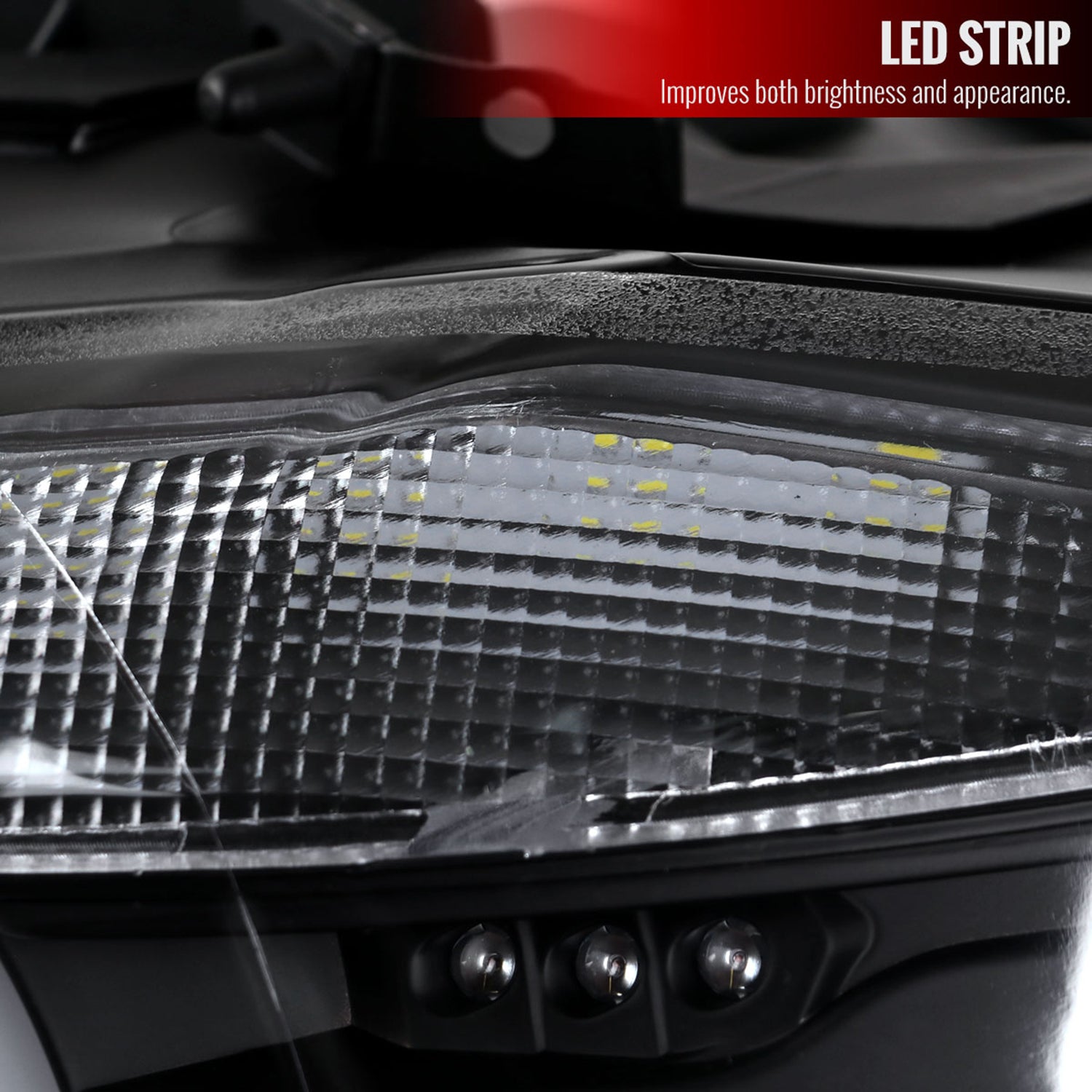 2012-2015 BMW F30 3 Series Sedan Dual LED Headlights LED Signal Matte Black