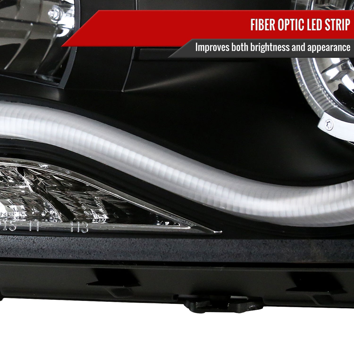 2011-2015 Chevy Cruze / 16 Cruze Limited Headlights LED Light & Signal Black