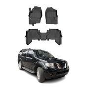2005-2012 Nissan Pathfinder Premium Floor Mats Liners Full Set All Weather Heavy Duty