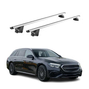 2017-2023 Mercedes E Class S213 Wagon Roof Rack Cross Bars Silver