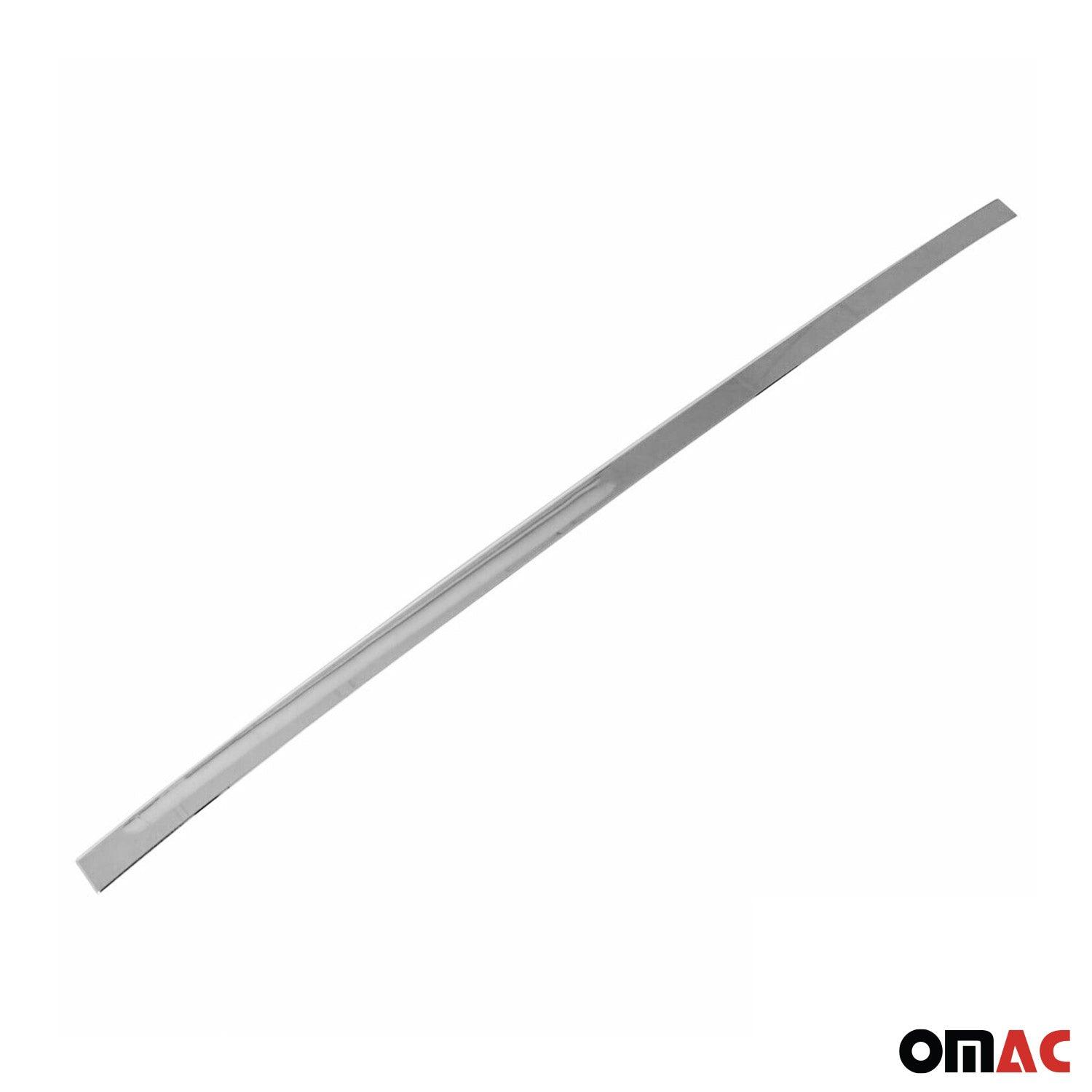 2012-2019 Land Rover Range Rover Evoque Rear Trunk Molding Trim Stainless Steel Silver