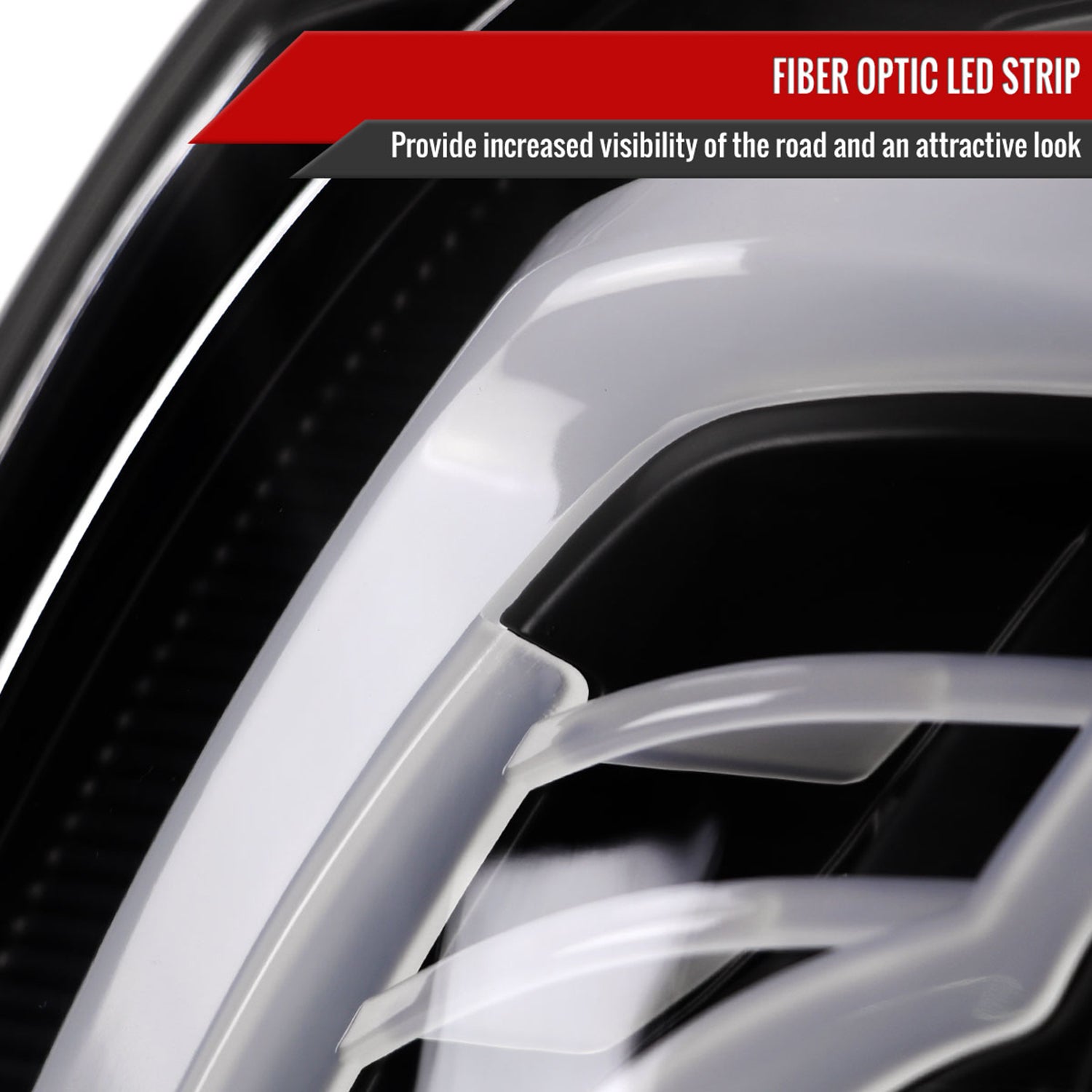 2003-2007 Cadillac CTS LED Tail Lights Matte Black Housing/Clear Lens