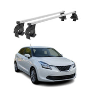 2015-2022 Suzuki Baleno Roof Rack Cross Bars Silver