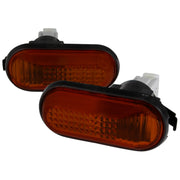1992-1995 Honda Civic Amber Smoke Lens Side Marker Dome Style Lights