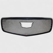 2015-2019 Cadillac ATS Grille Overlay Gloss Black 1Pcs ABS Plastic