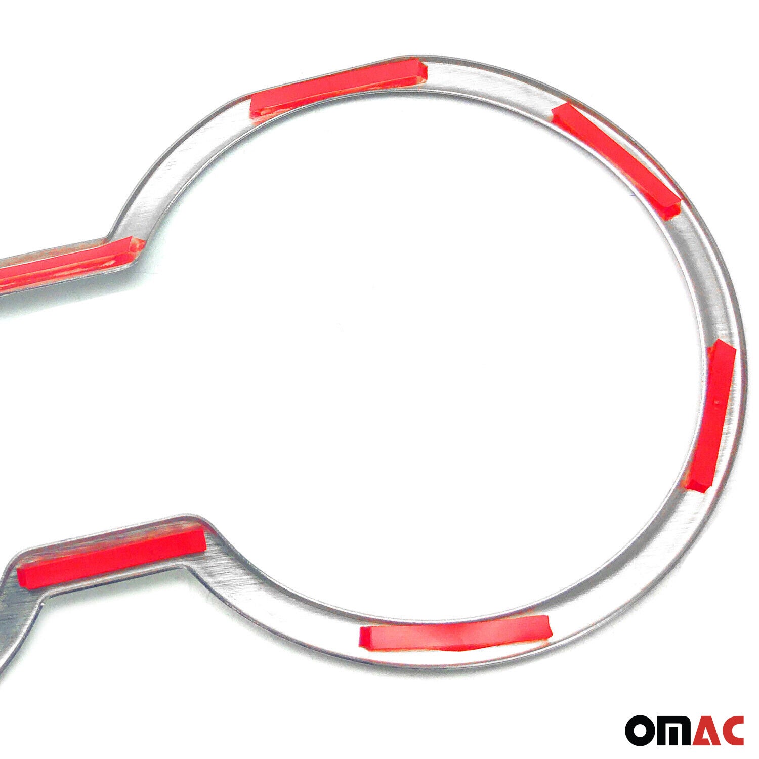 2011-2016 Kia Sportage Cup Holder Frame Inner Molding Trim Silver Stainless Steel 1Pc